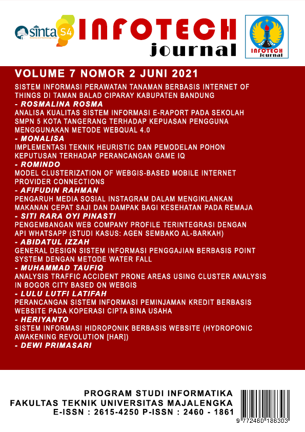 Volume 7 Nomor 1 Juni 2021